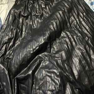 Pleather skirt. Only worn once